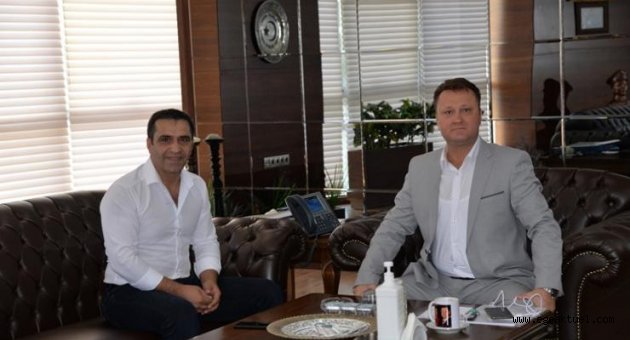 Ovacık Belediye Başkanı'ndan Başkan Aksoy'a ziyaret