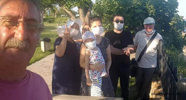 Öykü Arin, 74 gün sonra ilk kez dışarı çıktı