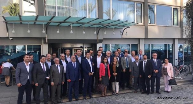 Özkan, örgüt toplantısını tamamladı