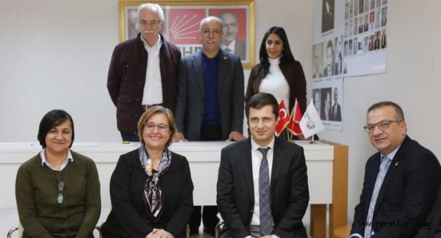 Pekdaş’tan örgüte ‘hayırlı olsun’ ziyareti