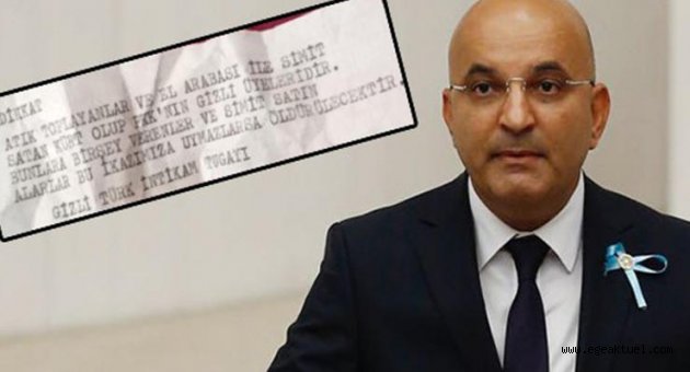 Pencerelere tehdit mektubu: TİT, Bornova’da hortladı!