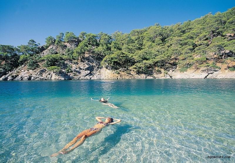 Plajlar pırıl pırıl, deniz A kalite