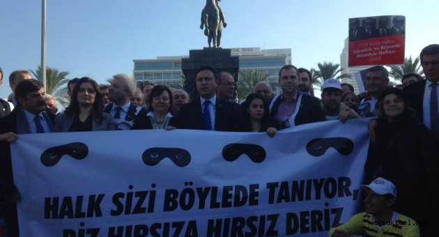 Polisten CHP'lilere Halkbank yasağı