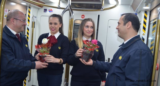 Raylı sistemlerde 8 mart farkı