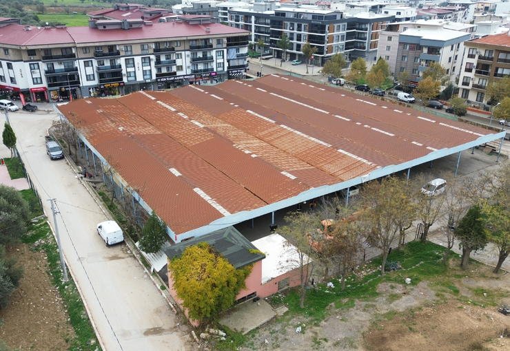 Ulucak Pazaryeri Yeni Yüzüyle Hizmette