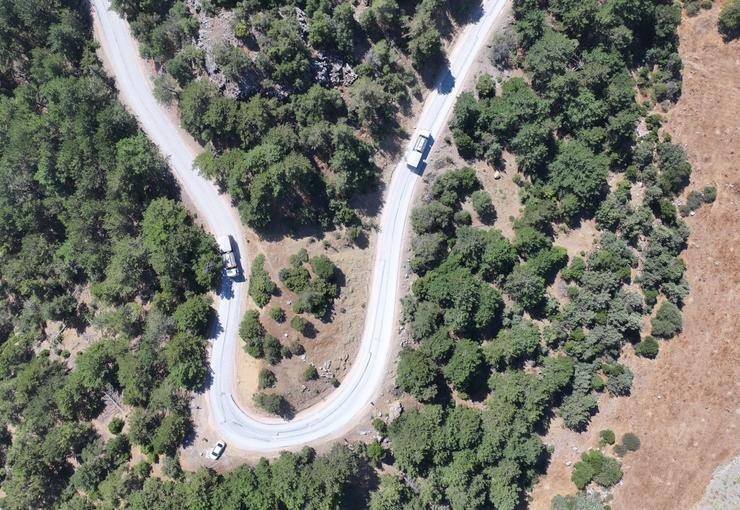 Ayvacık Mahallesi Yolunda 6 Kilometrelik Asfalt Çalışması