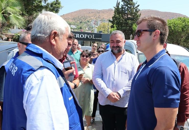 Bodrum Belediye Başkanı Mandalinci, mahalle ziyaretlerine devam ediyor
