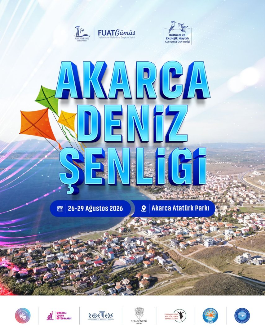 Akarca deniz şenliği başlıyor