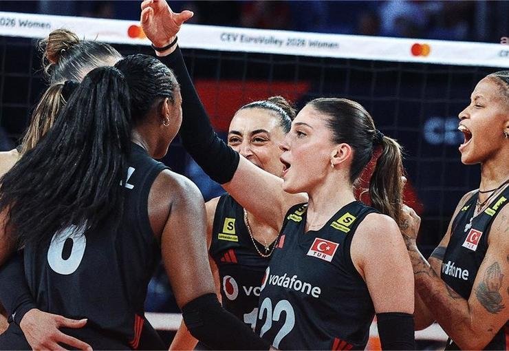 A Milli Kadın Voleybol Takımı, Slovenya’yı 3-1 mağlup etti