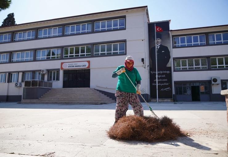 Okullar açılmadan kapsamlı temizlik