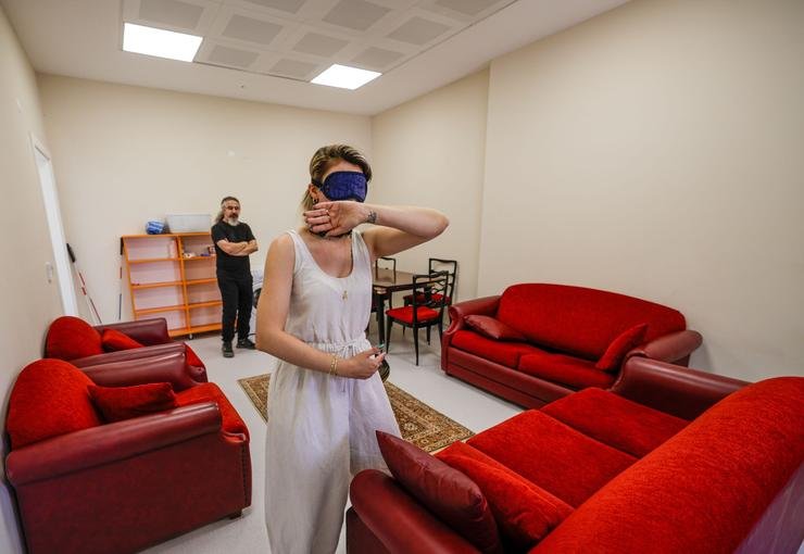 Görme engellilere rehberlik edecek personele özel eğitim