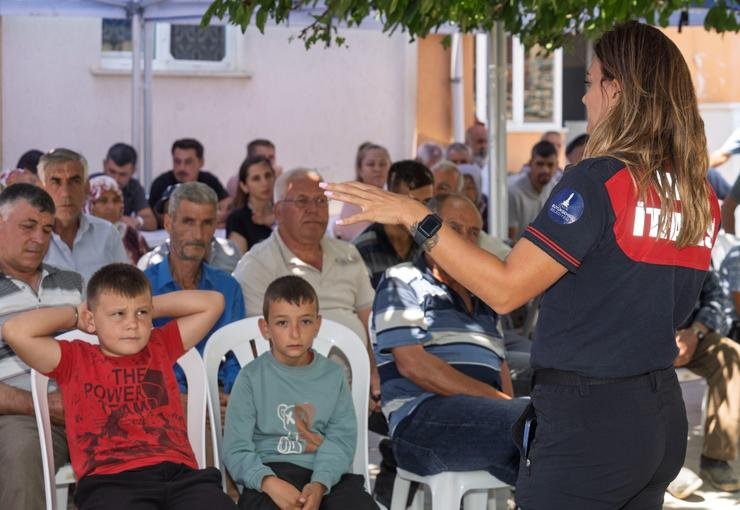 İzmir’in kırsal mahalleleri yangına karşı güçleniyor