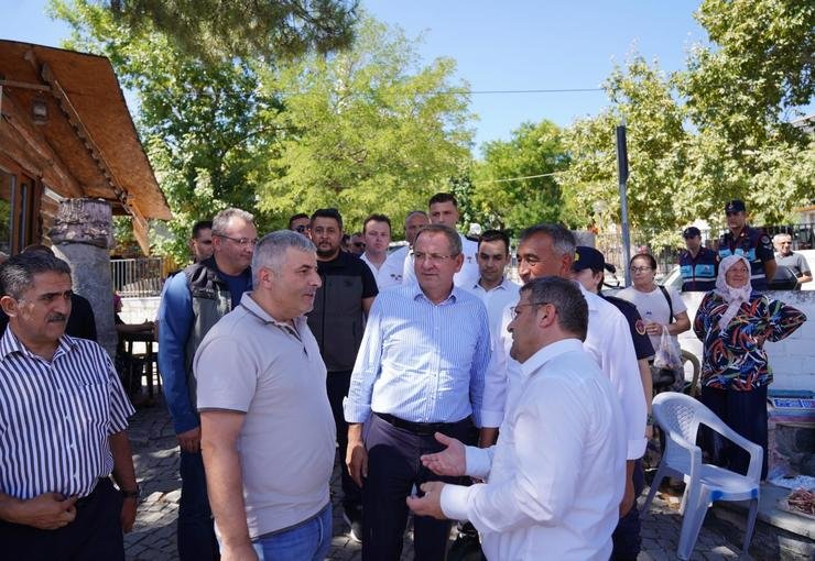Başkan Ergin, Bağyüzü’nde Şehitler Ve Gaziler İçin Düzenlenen Hayıra Katıldı