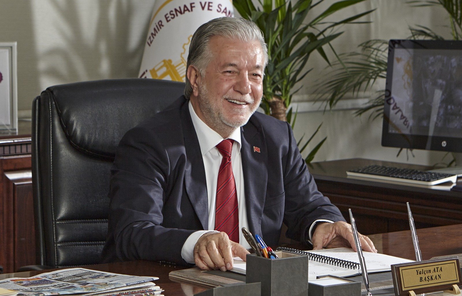 İZMİR ESNAF VE SANATKARLAR ODALARI BİRLİĞİ (İESOB) BAŞKANI YALÇIN ATA’NIN 9 EYLÜL MESAJI