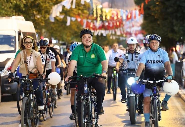 Başkan Dutlulu, Avrupa Hareketlilik Haftası’nda Manisalılarla Pedal Çevirdi