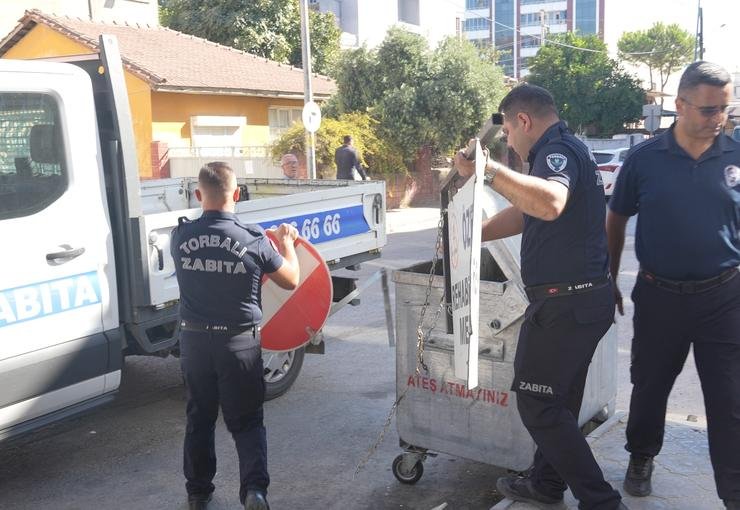 Torbalı’da Kaldırım İşgaline Geçit Yok!