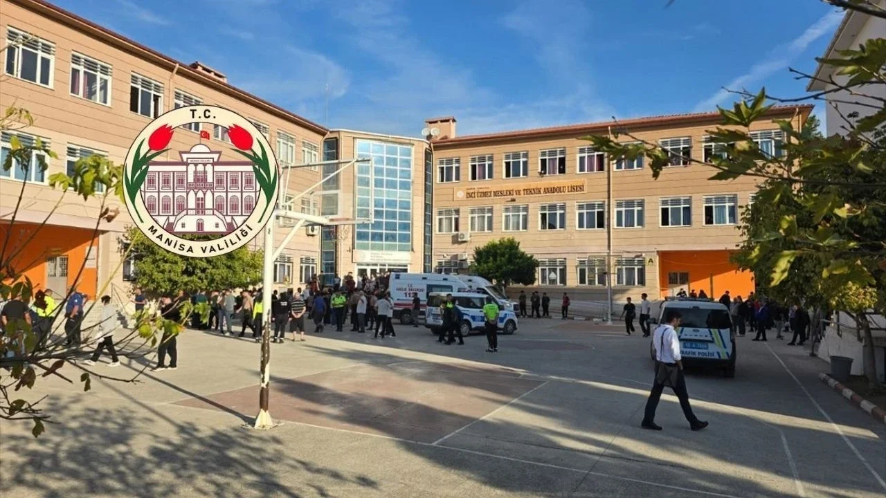 Manisa Valiliği açıkladı: Okula saldıran şüpheli gözaltında, 8 kişi etkilendi