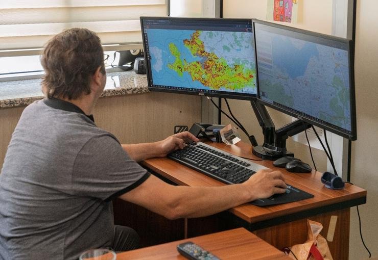 İzmir’in yangınla mücadelesinde dijital güç
