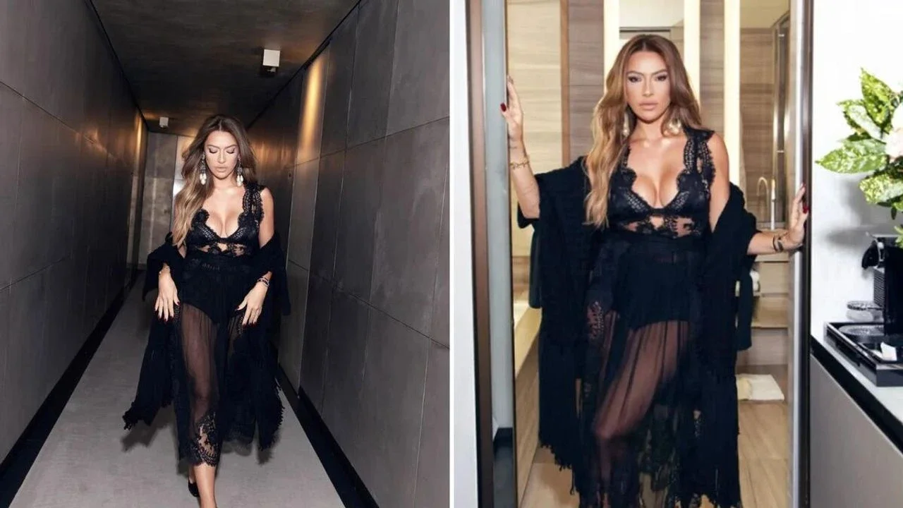 Hadise Milano Moda Haftası’nda gözleri üzerine çevirdi! Cesur kombini dikkat çekti