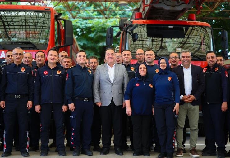 İtfaiye Haftası’nda Başkan Dutlulu’dan İtfaiye Personeline Teşekkür