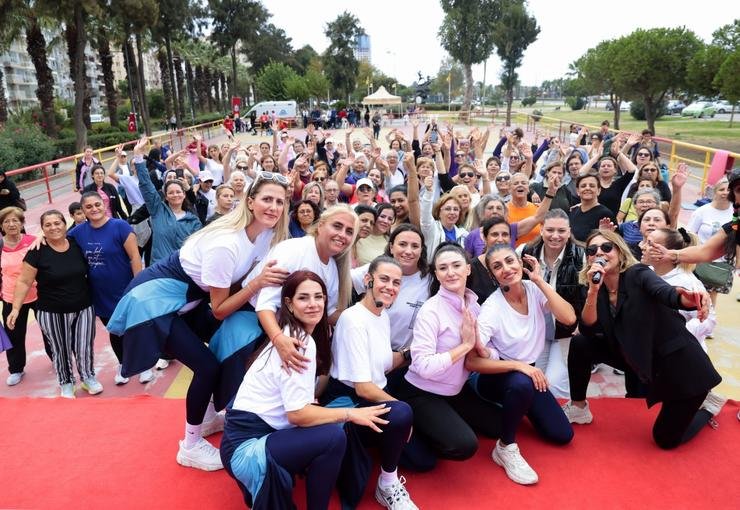Konaklılar güne yogayla başladı