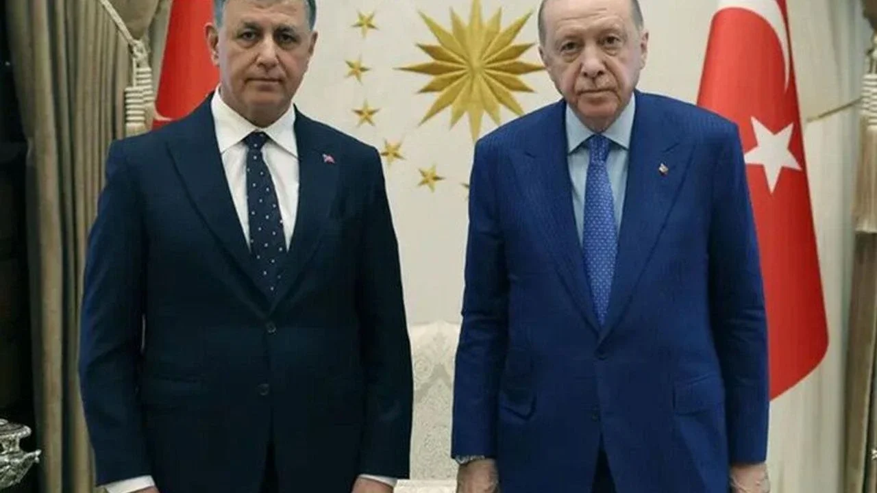 Erdoğan, Cemil Tugay’ı Külliye’de kabul etti