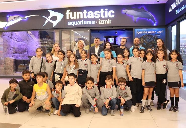 İzmirli çocuklar su altı dünyasını keşfetti