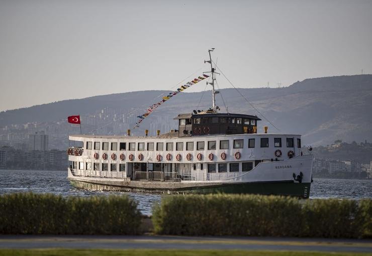 Bergama Vapuru ile tarihe yolculuk yeniden başlıyor