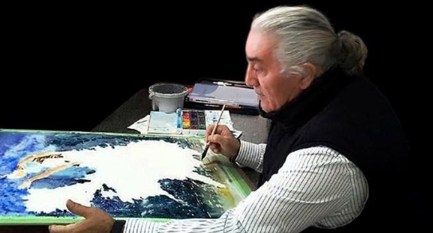 Ressam Canip Taşkıran suluboya sergisi ile Bornova’da