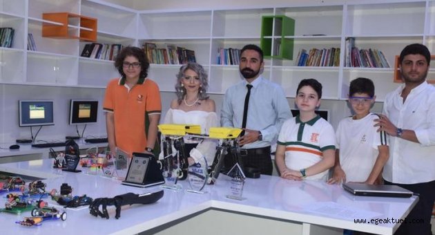 Robot makine ile jüri özel ödülü aldılar