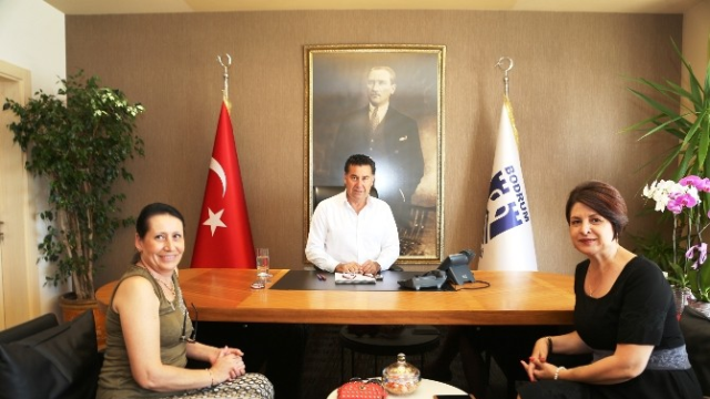 Romanya Başkonsolosu, Başkan Kocadon'u Ziyaret Etti