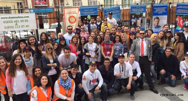 Rotaract gününde coşkulu kutlama