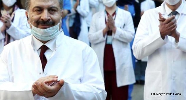 Sağlık Bakanı Fahrettin Koca'nın İzmir programında yerel medyaya "pandemi" kısıtlaması