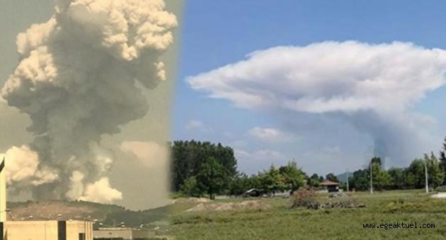 Sakarya'da havai fişek fabrikasında patlama!