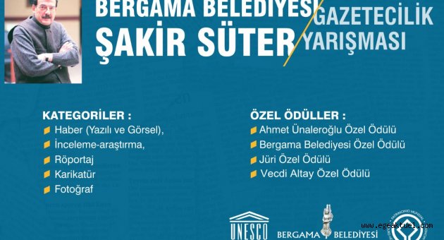 Şakir süter gazetecilik yarışması başvuruları devam ediyor