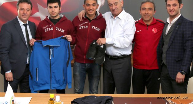Şampiyon ayakkabısına kavuştu