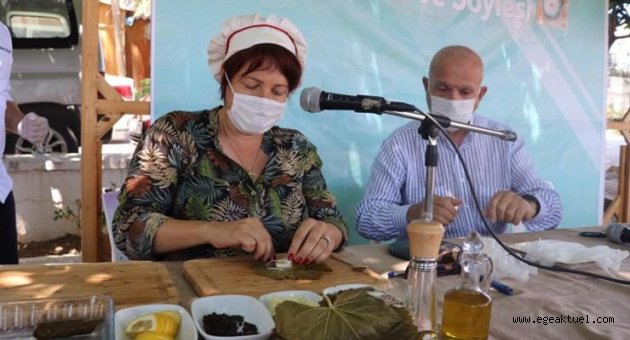 Sardalye sarmalar hamarat Başkan’dan...