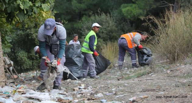 Sarnıç’ta temizlik seferberliği