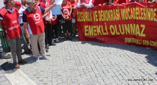 “Savaşa, talana değil; emekliye bütçe”