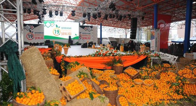 Seferihisar Turuncu Şenliğe hazır