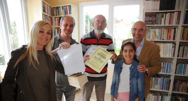 Seferihisar'da 5 bin kitaplı köy kütüphanesi 