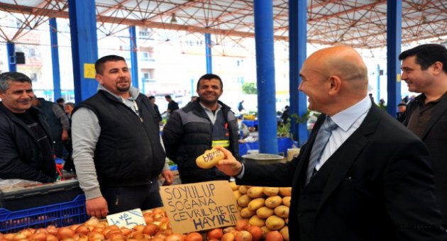 Seferihisarlı üreticilerden renkli  mesajlar
