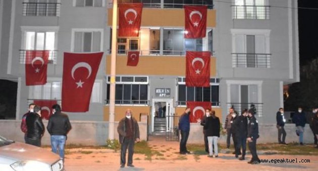 Şehit acısı İzmir'e düştü