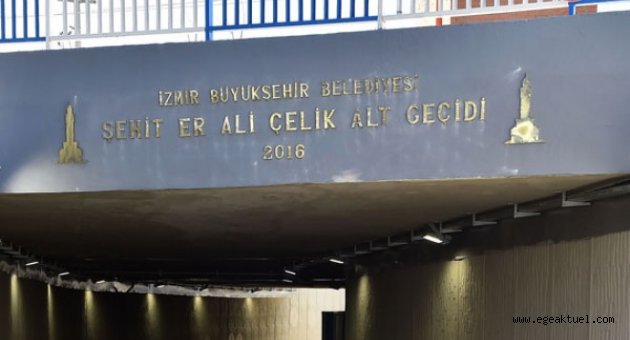 Şehit Er Çelik’in adı Torbalı'da ölümsüzleşti