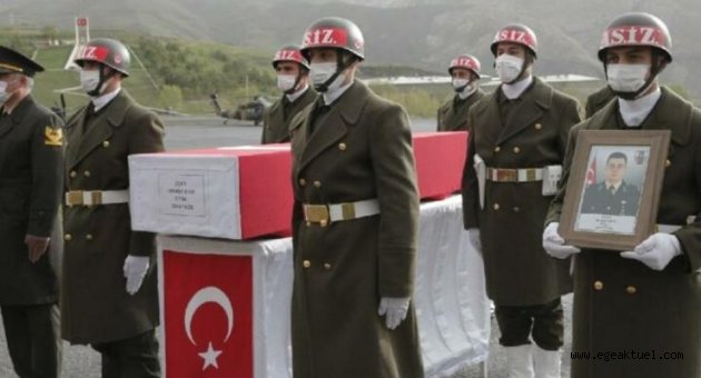 Şehit Teğmen Kıvık memleketine uğurlandı