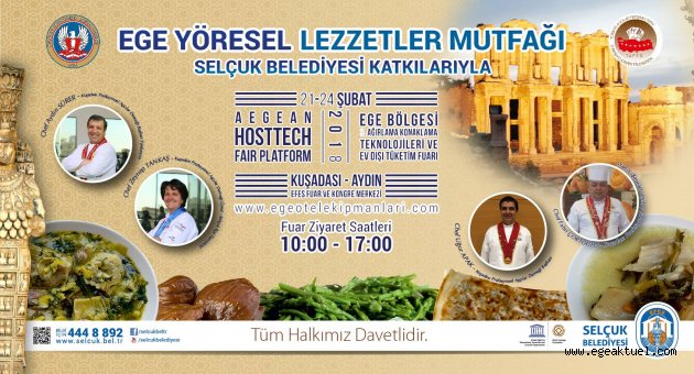 Selçuk Belediyesi bir kez daha Ege mutfağını tanıtacak