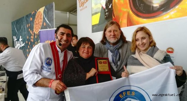 Selçuk Efes'in temsili Moskova'da yüz akı oldu