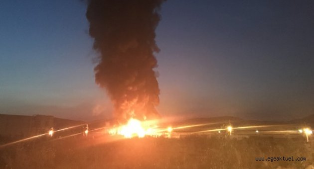 Selçuk’ta korkutan yangın