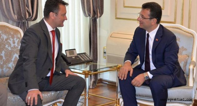 Serdar Aksoy'dan İmamoğlu'na ziyaret