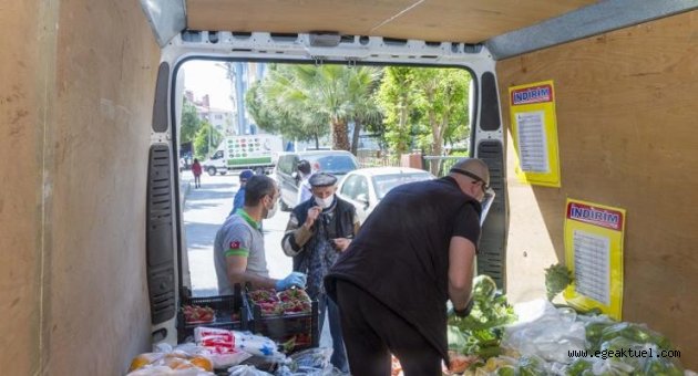  Seyyar Pazar üç ilçede daha kuruldu